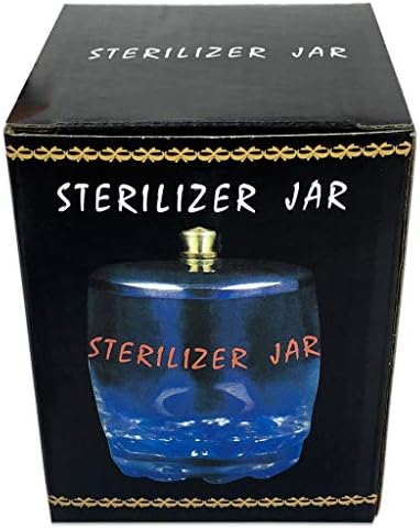 Beauticom sterilizer jar dimensions for professional nail salon use