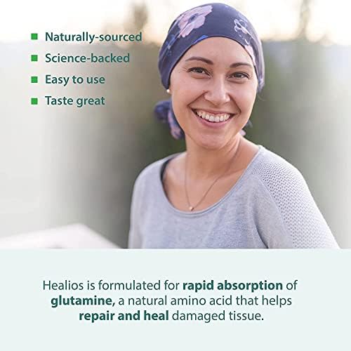 Close up of Healios grape flavor nutritional supplement label