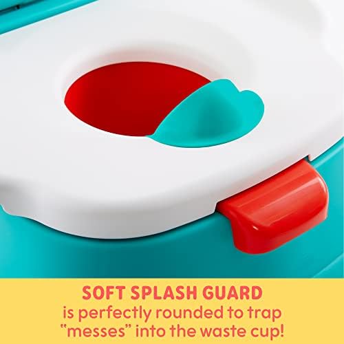 Close up of Sesame Street Elmo potty flush handle and sound buttons