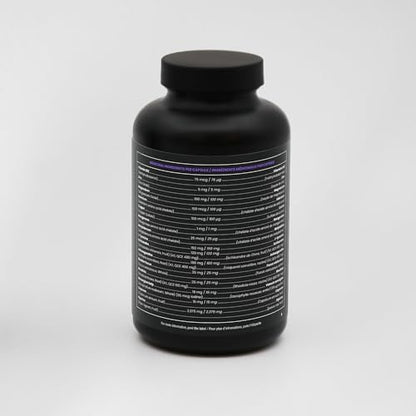 NutraChamps Thyroid and Adrenal Support 60 capsules bottle front view showing product labels