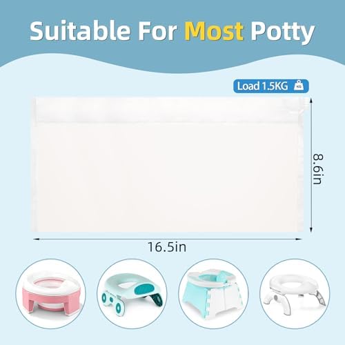 120 count bulk pack of Mcgmitt travel potty liners