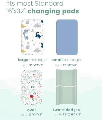 Totchill changing pad cover folded texture close up
