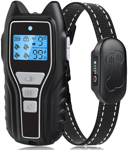 Adjustable electronic dog collar demonstrating fitment versatility for small medium and large canine breeds.