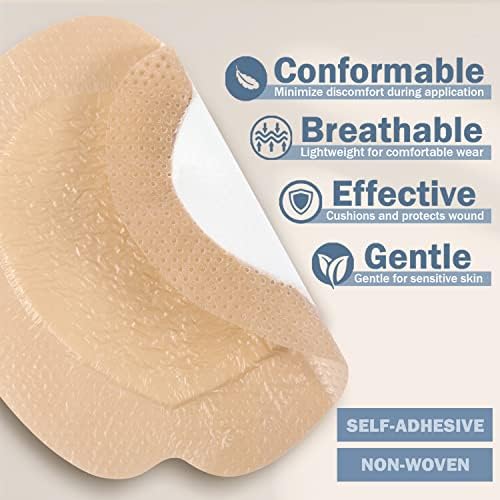Individually wrapped sterile medical dressings for bed sore wound management.