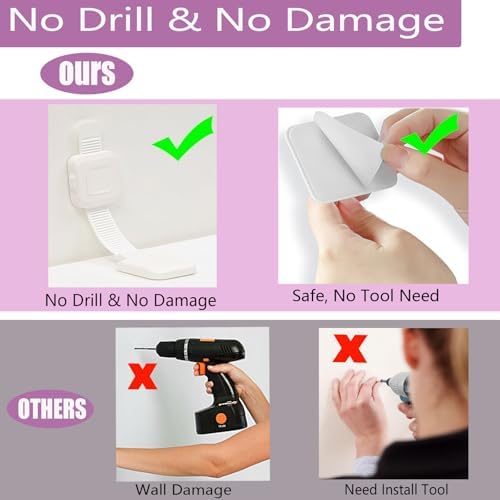 Two pack container packaging of the TIPNOT adjustable anti tip furniture safety straps for home protection