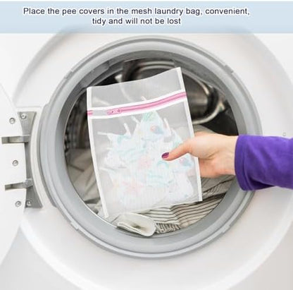 Full contents of YSSPPOY 10 piece baby boy pee cover kit