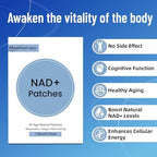 Close up of round transdermal wellness patches sheet