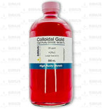 Sirius Metals 500 milliliter glass bottle close up view