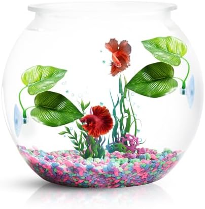 Close up view of the safe lightweight resin leaves simulating natural habitat for fish