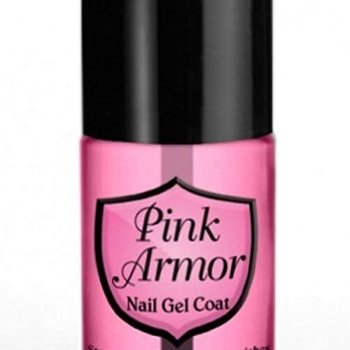 Pink Armor nail treatment bottle for healthy natural nail growth