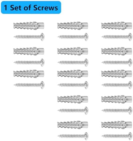Retractable Baby Gate Replacement Parts, 55" W x 33" H Retractable Baby Gate Extensions (Including 2 x Latches + 2 x Brackets + 1 Set of Screws) for Retractable Gate (Black) - Image 5
