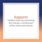 Natural Factors Lutein and Zeaxanthin softgels capsule close up view