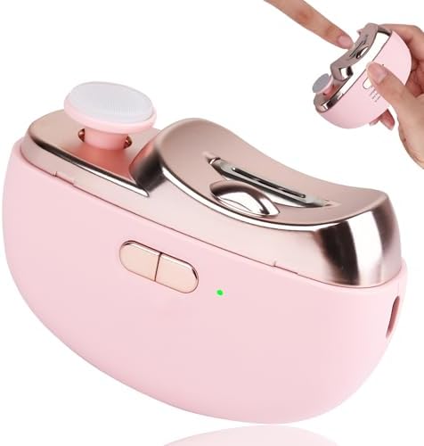Automatic nail clipper showing dual speed controls