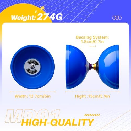 Magicyoyo Diabolo in carrying bag