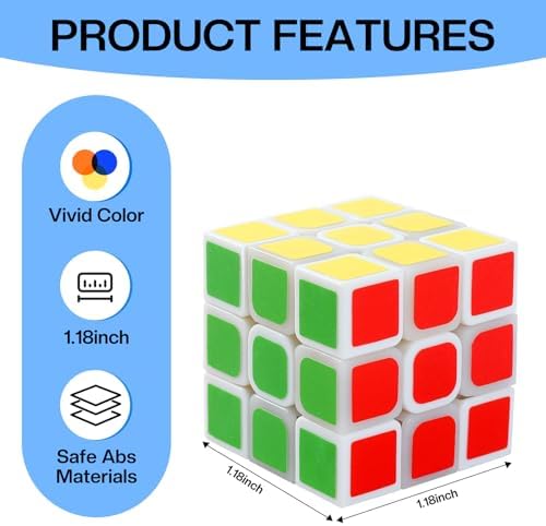 Piegricdiat mini magic cube pack displaying the compact pocket size in a child hand.