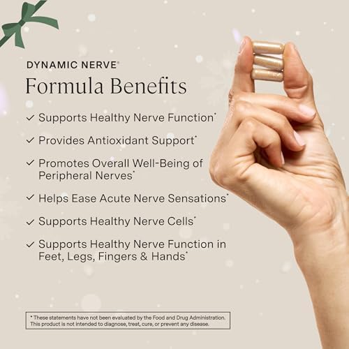 Stonehenge Health Dynamic Nerve supplement nutritional facts panel