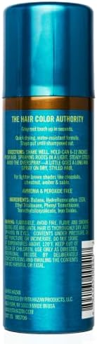 Light Brown shade variant label on the Rita Hazan Root Concealer aerosol container.