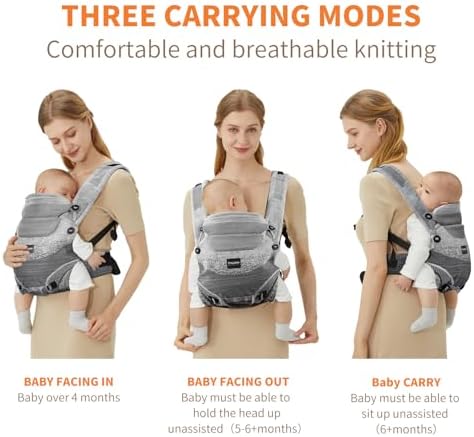 Fe Li Hua baby carrier showing outward facing position