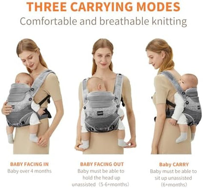 Fe Li Hua baby carrier showing outward facing position