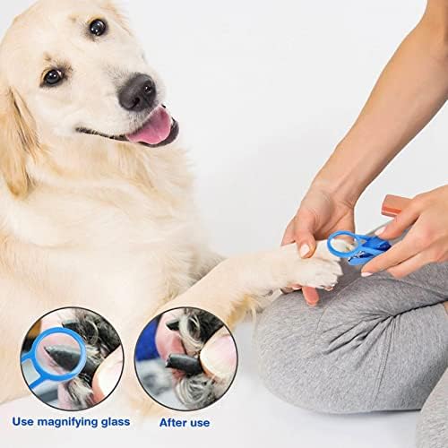 Magnifying glass detail on Frjjthchy small pet toenail trimmer