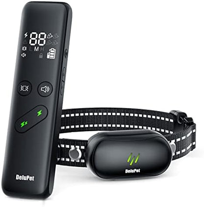 Delupet electric training collar with adjustable strap