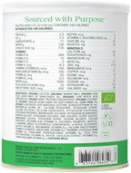 Bobbie infant formula milk based powder showing nutritional ingredients and USDA organic label.