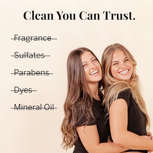 Back label of Pixie Feminine Wash showing natural plant-based ingredients