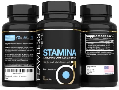 Flawless For Men Stamina bottle 60 capsules count