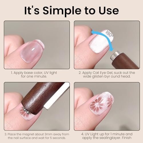 Nail art DIY tools for heart and flower designs