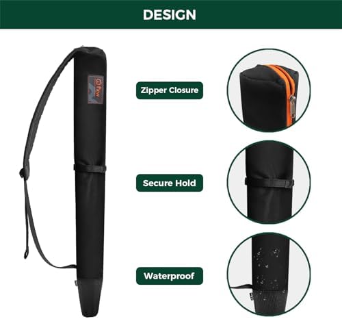 FXW Stake Bag loaded with metal anchor stakes for camping organization