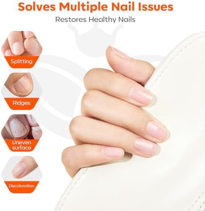 Modelones 15ml growth serum providing assistance with healthy natural nails