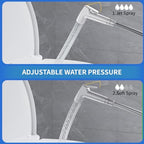 Shineforu health faucet sprayer head showing adjustable pressure trigger