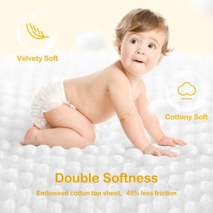 Babycozy hypoallergenic overnight diapers showing the compact portable travel pack design for easy carrying