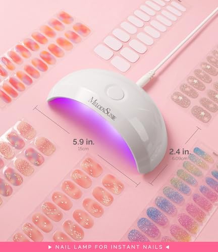 MelodySusie compact nail curing lamp on a desk