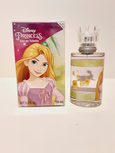 Air-Val International Disney Tangled Rapunzel kids fragrance packaging showing authentic design details