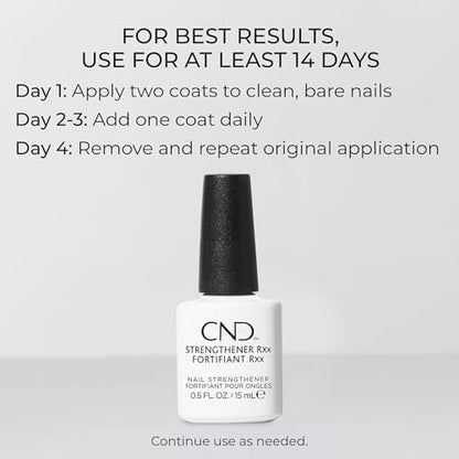 Cnd Strengthener Rxx ingredient list on packaging