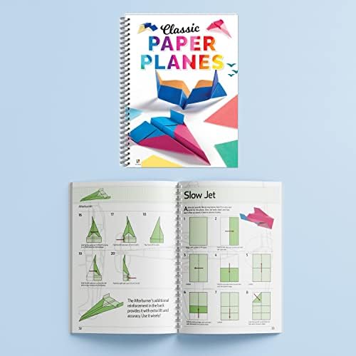 Completed origami paper airplanes constructed from the expert dean mackey designs