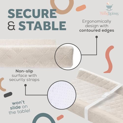 Close up of breathable material on Zicoto changing pad