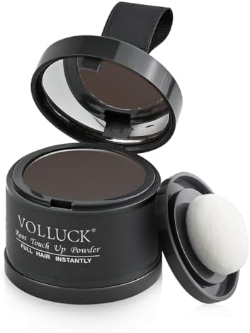 Volluck hairline powder compact with mirror and applicator