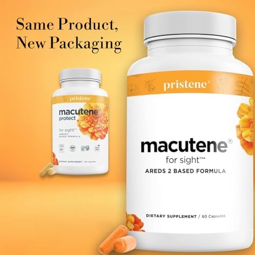 Pristene Macutene Protect dietary supplement label details