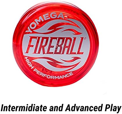 Yomega Fireball yo-yo side profile showing diameter