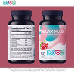 LIVS Relax Plus Gummies lifestyle image showing calm support for daily routine