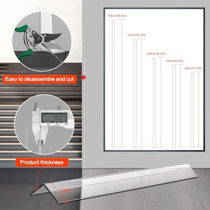 Frychee edge protector strips for furniture and wall protection