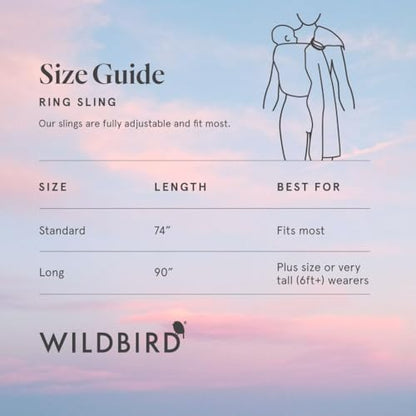 Mother utilizing the WildBird natural linen sling for a comfortable hip carry with a toddler