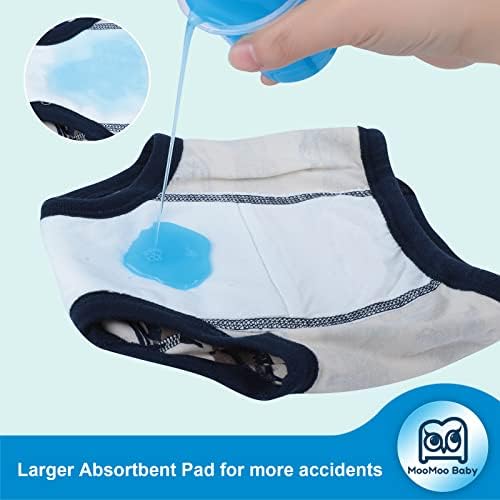 MooMoo Baby cotton training pants four pack assortment for boys and girls