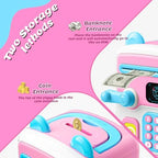TROTK interactive musical money safe box package display highlighting the age range and operational features