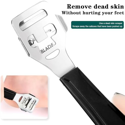 Tarandus stainless steel foot rasp and callus shaver for professional dead skin removal.