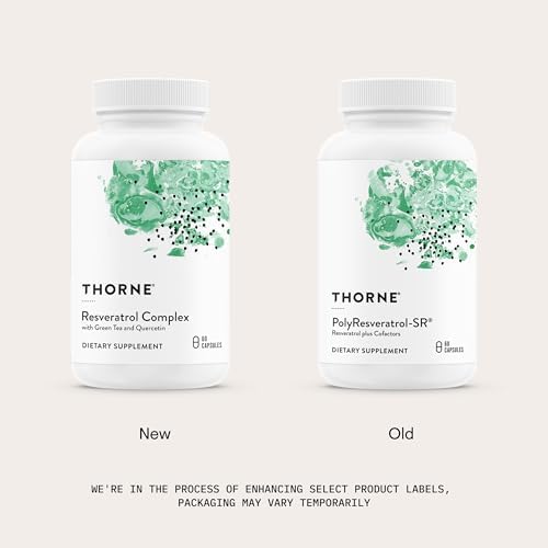 Thorne Resveratrol Complex capsules in packaging