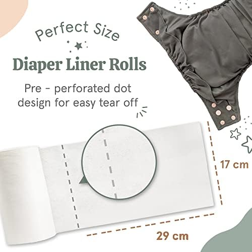 La Petite Ourse disposable diaper liners lifestyle application