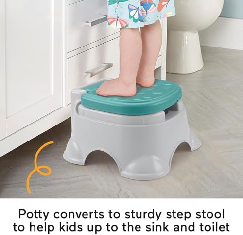 Fisher-Price 3-in-1 potty showing removable bucket interior
